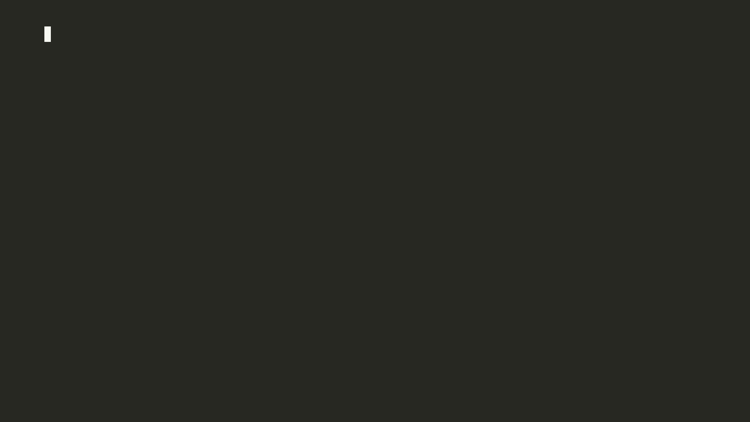 A terminal running astryx init